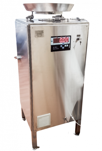 Система дополнительной сортировки ТРО по удельной активности после прессования