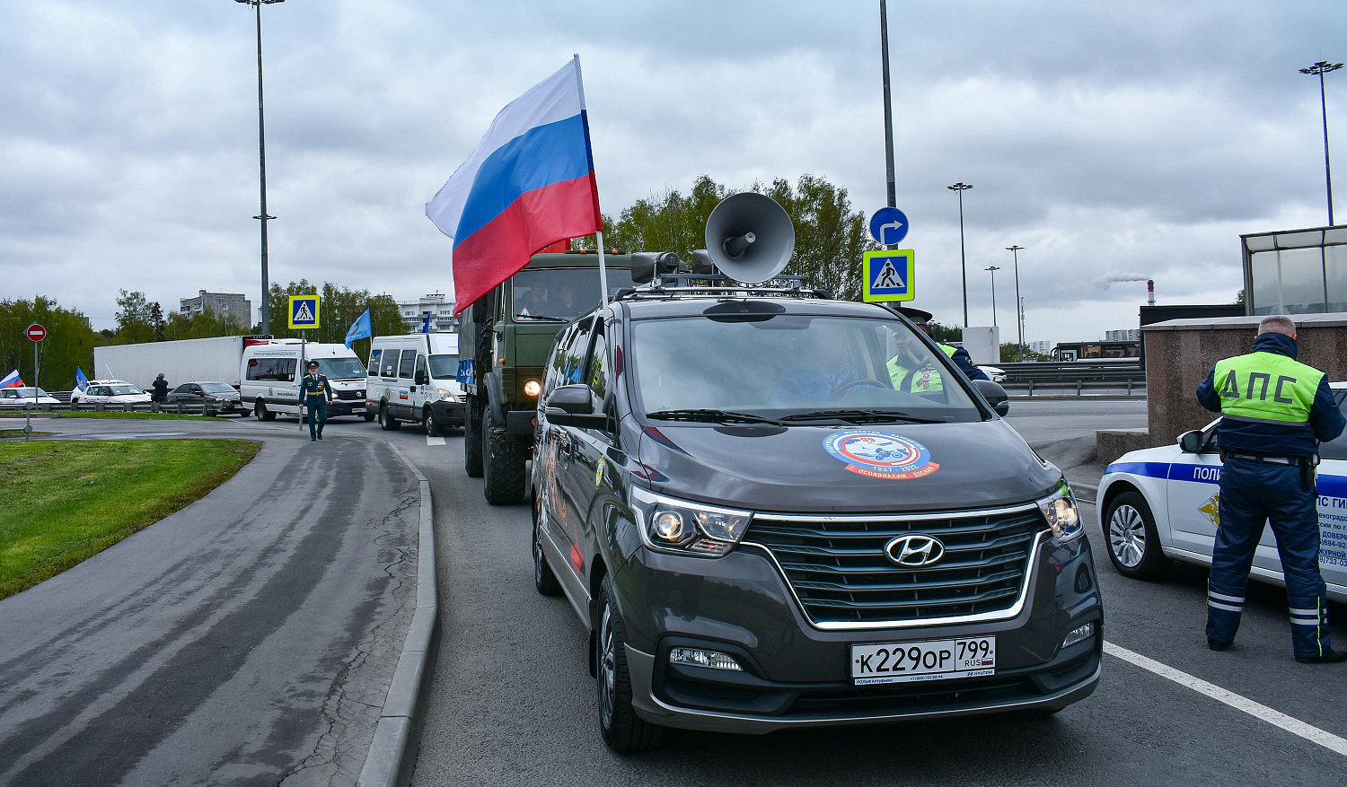 ООО "НТЦ Амплитуда" приняло участие в традиционном автопробеге, посвященном Дню Победы!